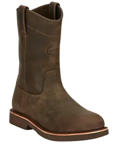 Chippewa Men's 10" Classic 2.0 Pull-On Work Boot Soft Toe - Nc2075