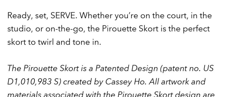 Pirouette Skort - Café au Lait