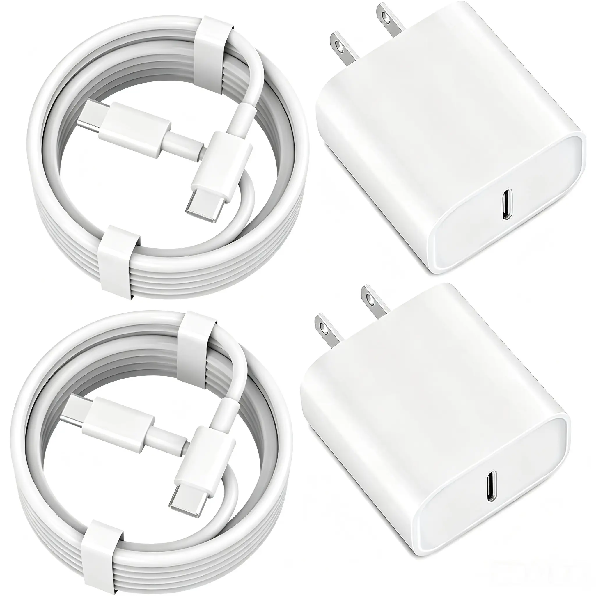 For iPhone 17 Charger,2-Pack 20W USB C Wall Charger Plug with 6FT Type C High-Speed Fast Charging Cable for  iPhone 17/16 Pro Max/Pro/Plus,iPhone 15 Pro Max/Pro/Plus/iPad Pro/Mini/AirPods 2024