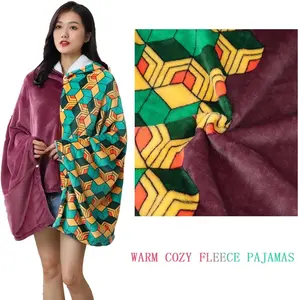 2024Juejuezi Hooded Wearable Blanket Hoodie Throw Blanket Cloak Cosplay Costume Shawl Wrap Nap Quilt 160x100 cm/63x40in2025