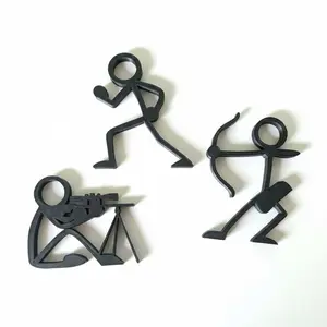 Stick figure pencil holders 3 options available