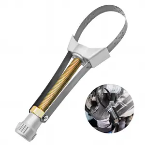 New Auto Car Diameter Adjustable Oil Filter Removal Strap Wrench Tool Adjustable 65-105mm 80-125mm 105-155mm