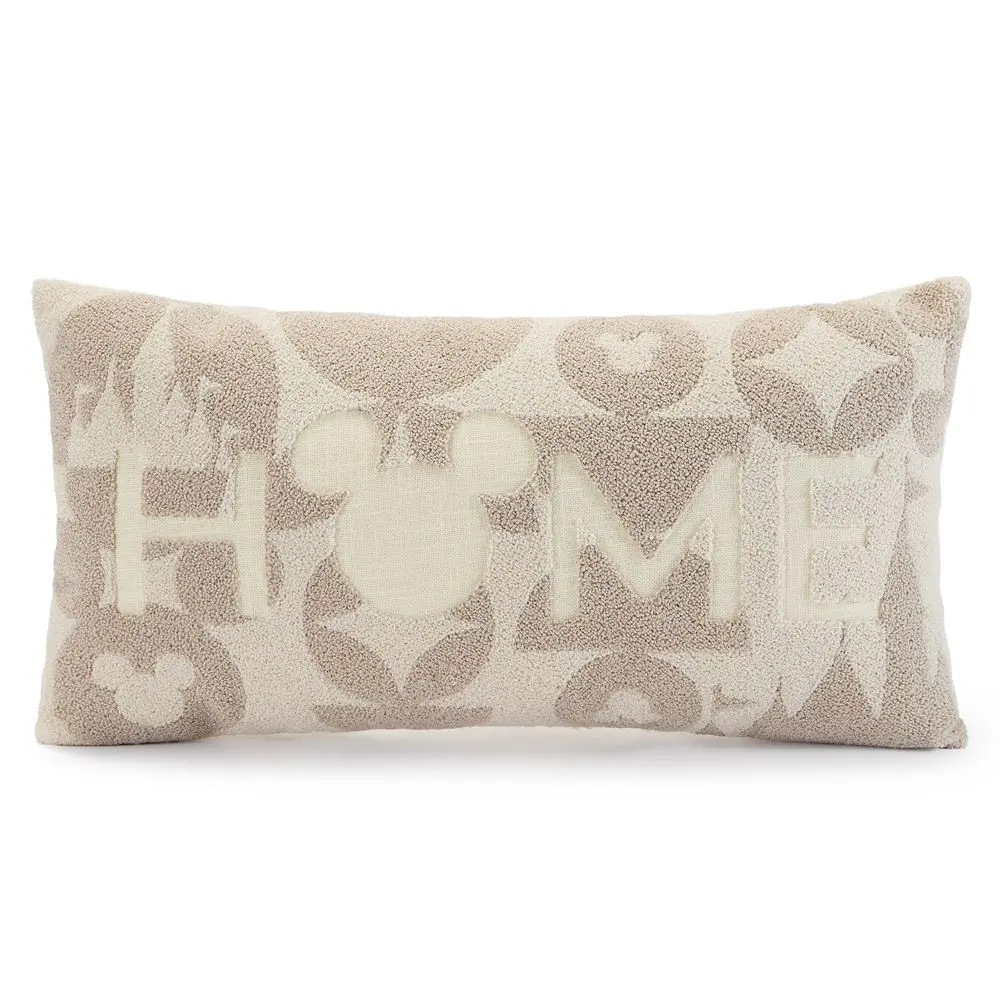 Disney Store Mickey Mouse Icon ''Home'' Throw Pillow