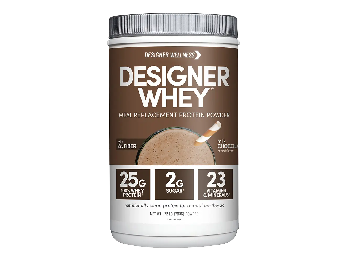 Designer Whey: Meal Replacement Protein Powder | Chocolate