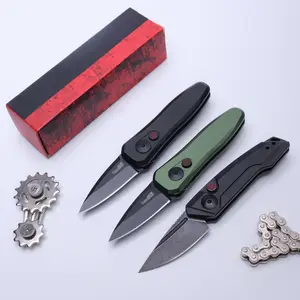 7500 small folding knife, aluminum alloy handle, CMP154 anti-corrosion and wear-resistant high hardness blade, outdoor camping and driving survival EDC tool, the best gift.