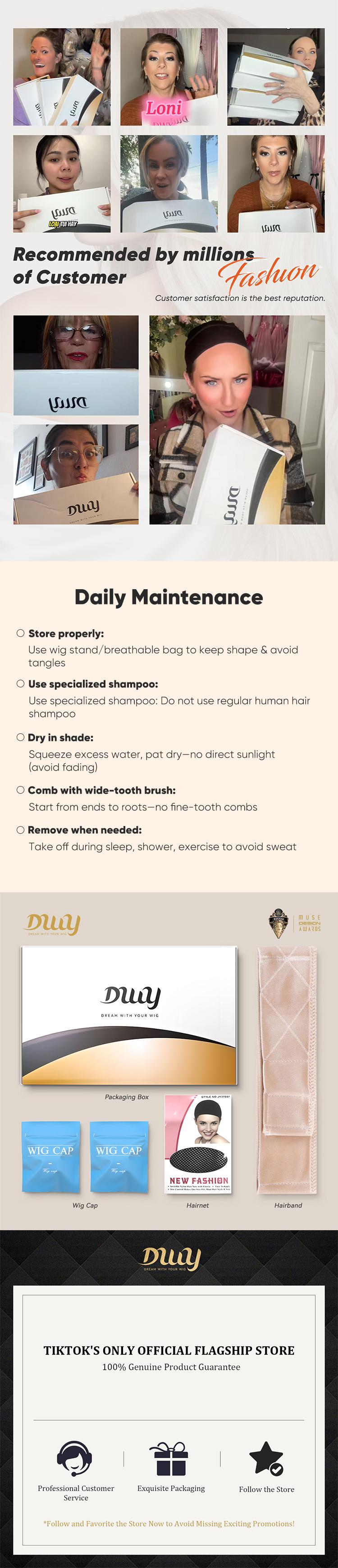 Mae H-DWY 13×4 Lace Front Free Part Light Blonde Long Wavy Glueless Synthetic Wig for Women 28 Inches