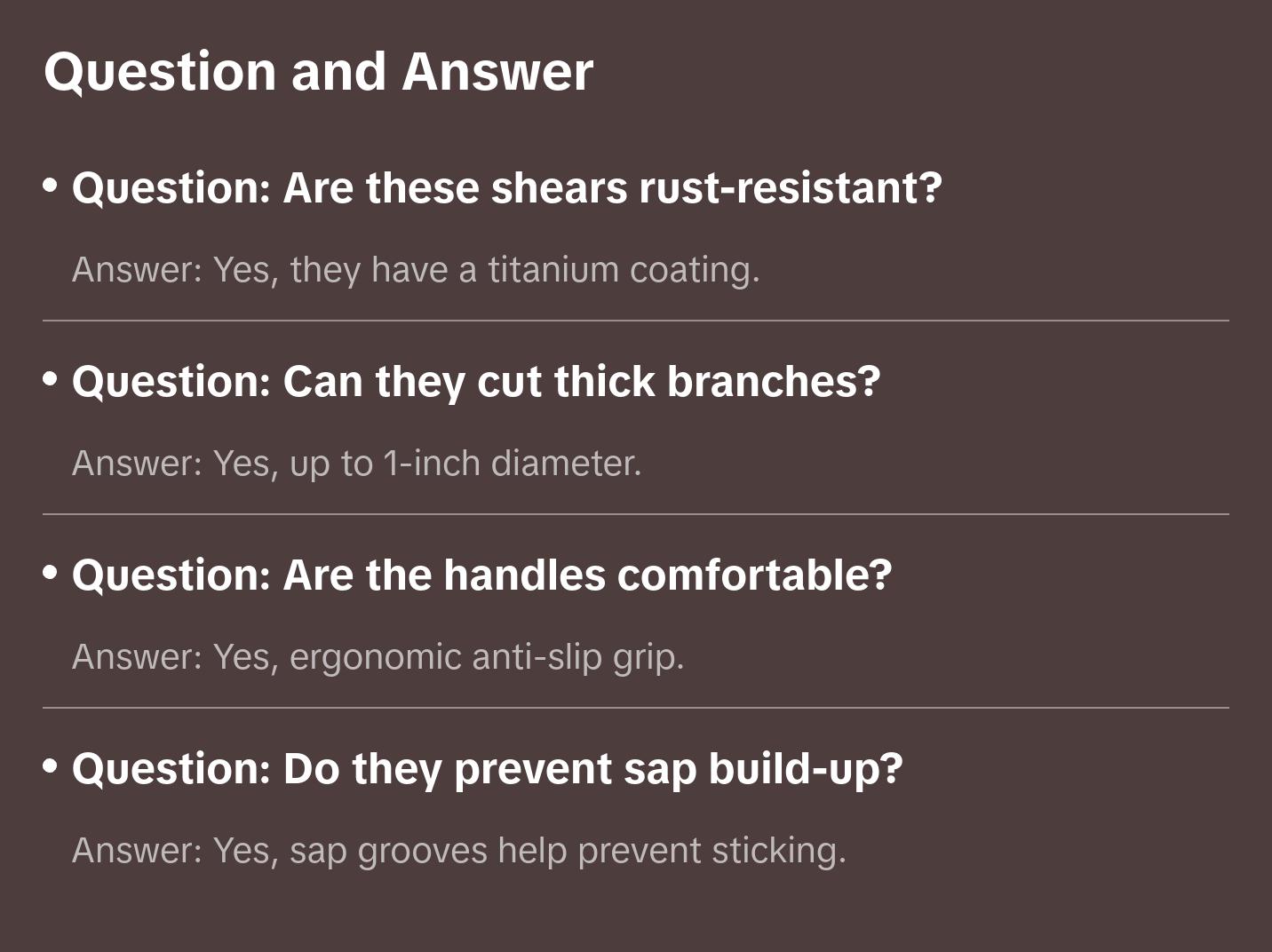 Titanium Pruning Shears - Heavy-Duty Bypass Classic Style by Classic Style