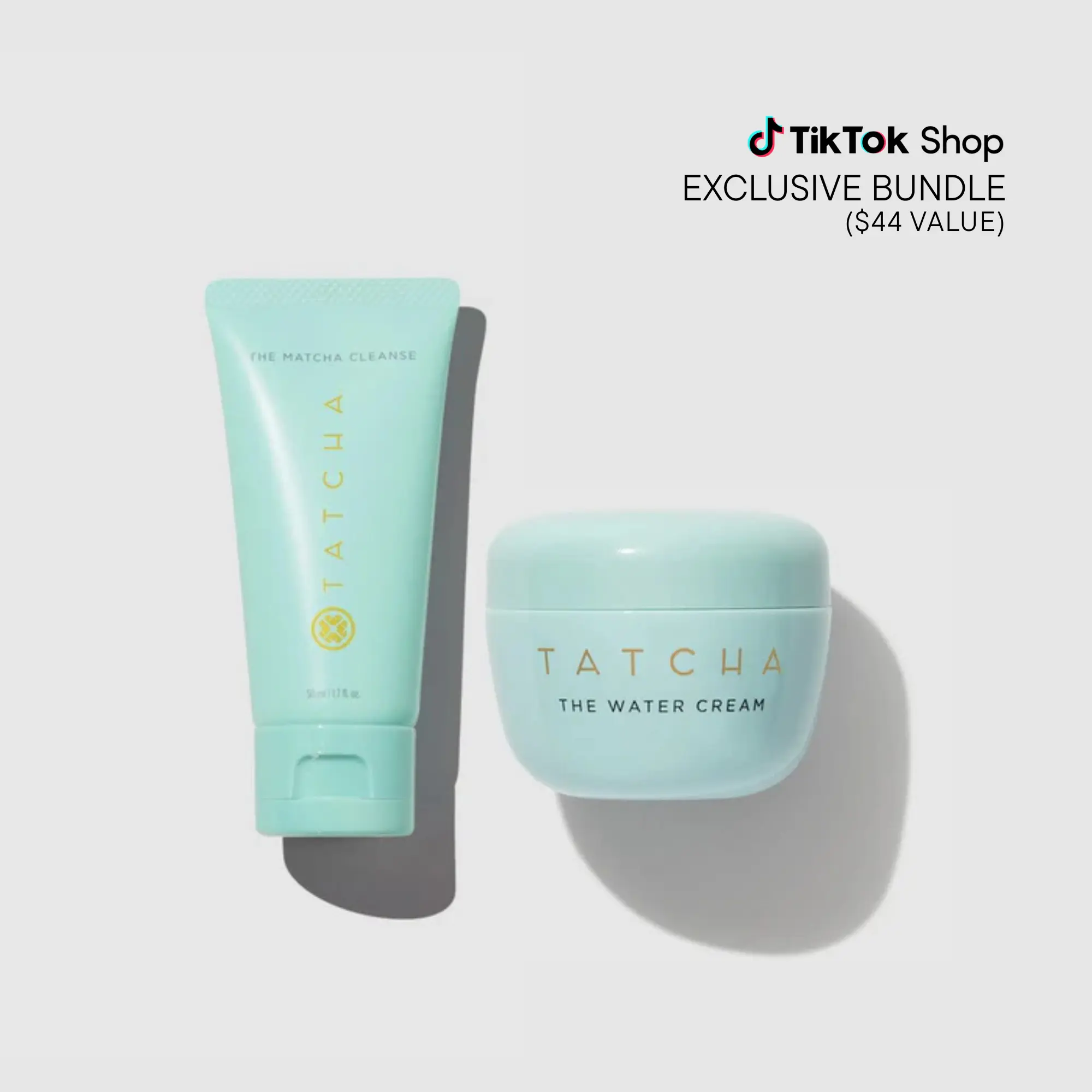 Tatcha Matcha Foam Cleanse + Moisturize Duo