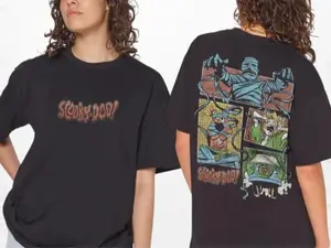 Ruh-Roh Scooby-Doo 2D T-Shirt, Nostalgia 2D Print T-Shirt, Cartoon Network Shirt, Gifts for Cartoon Fans #ScoobyDoooo #CartoonNetwork #NostalgiaCore #ScoobyDoo #GraphicTee #StreetwearUS