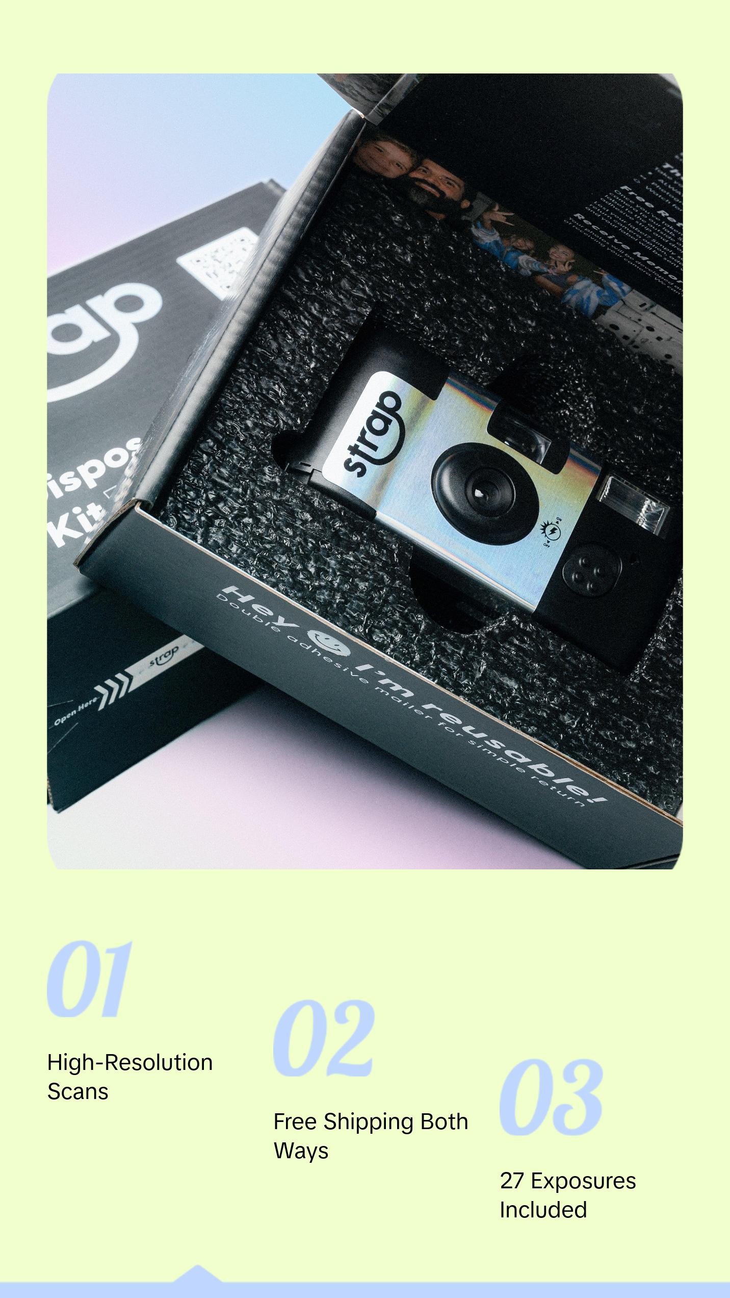Strap Disposable Camera Kit