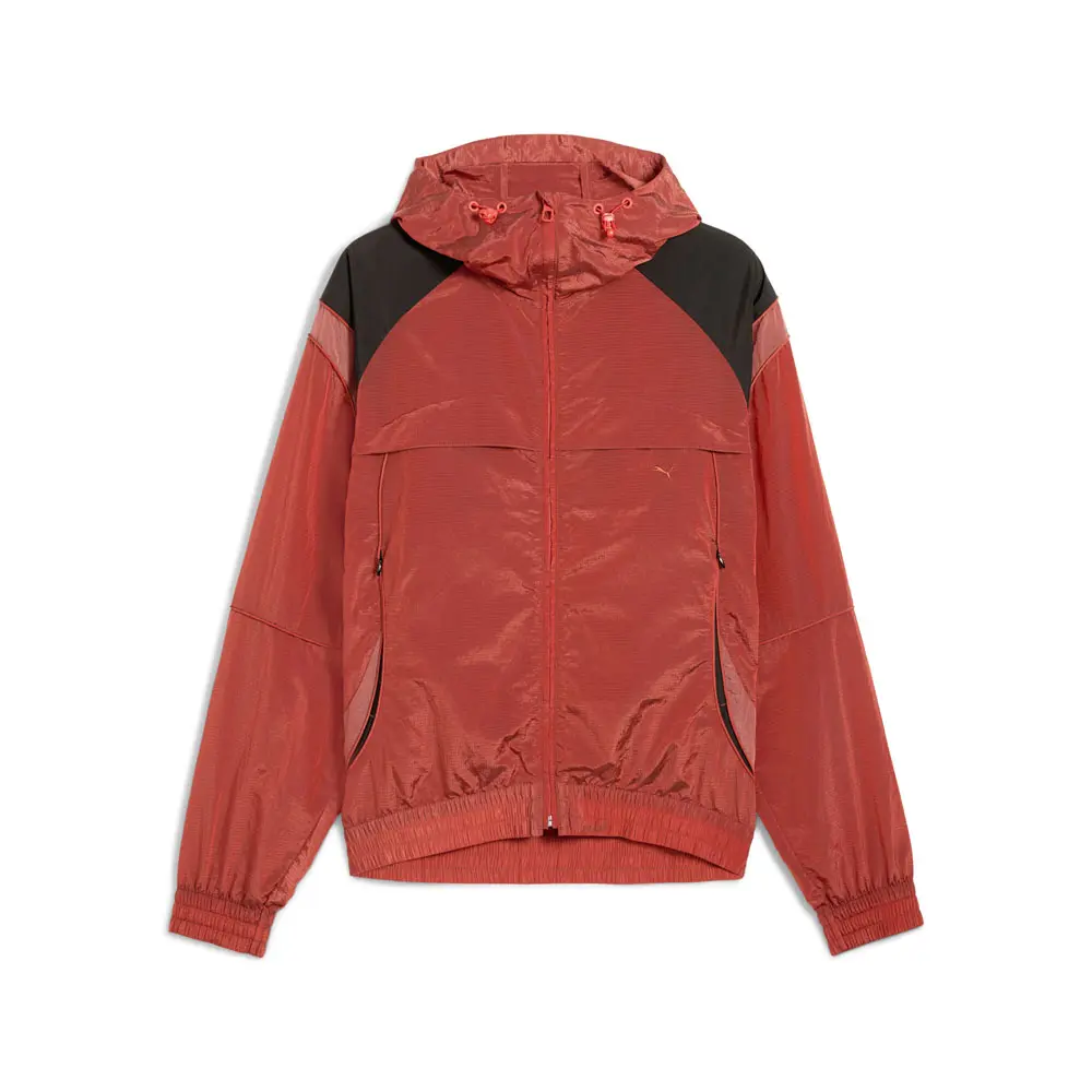 PUMA Mens Mostroverse Cellerator Ripstop Jacket Athletic Outerwear Casual - Red