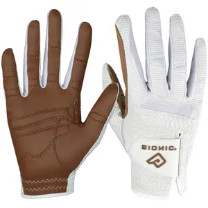 Bionic Women's Right Hand Relax Grip 2.0 Golf Glove - Caramel