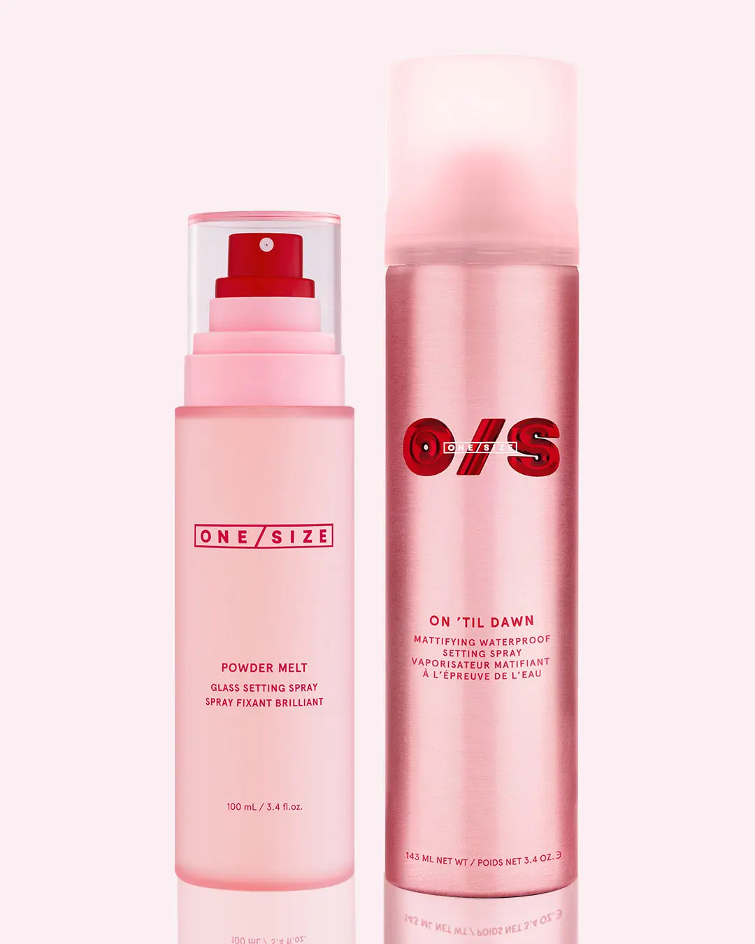 The Combo Setting Spray Duo | ONE/SIZE On 'Til Dawn & Powder Melt Longwear Setting Spray Duo for Glass Skin