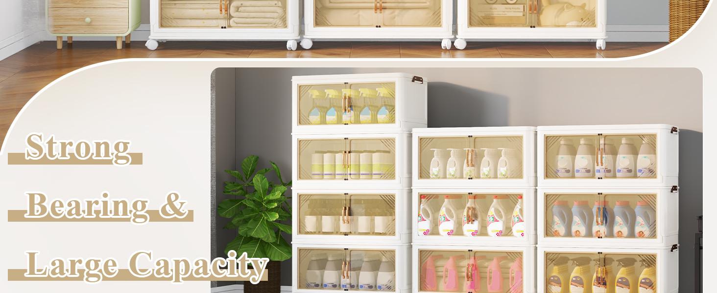 AECOJOY Storage Box Super Large Foldable with Lid Large Stackable Bins Customizable Design for Home & Office Organization High-Quality Sturdy Material Organiser AECOJOY Storage Box Super Large Foldable with Lid Large Stackable Bins Customizable Design for Home & Office Organization High-Quality Sturdy Material Organiser