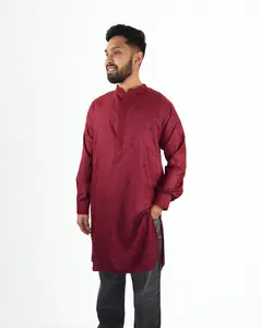 Panjabi/Kurta - Classic Maroon