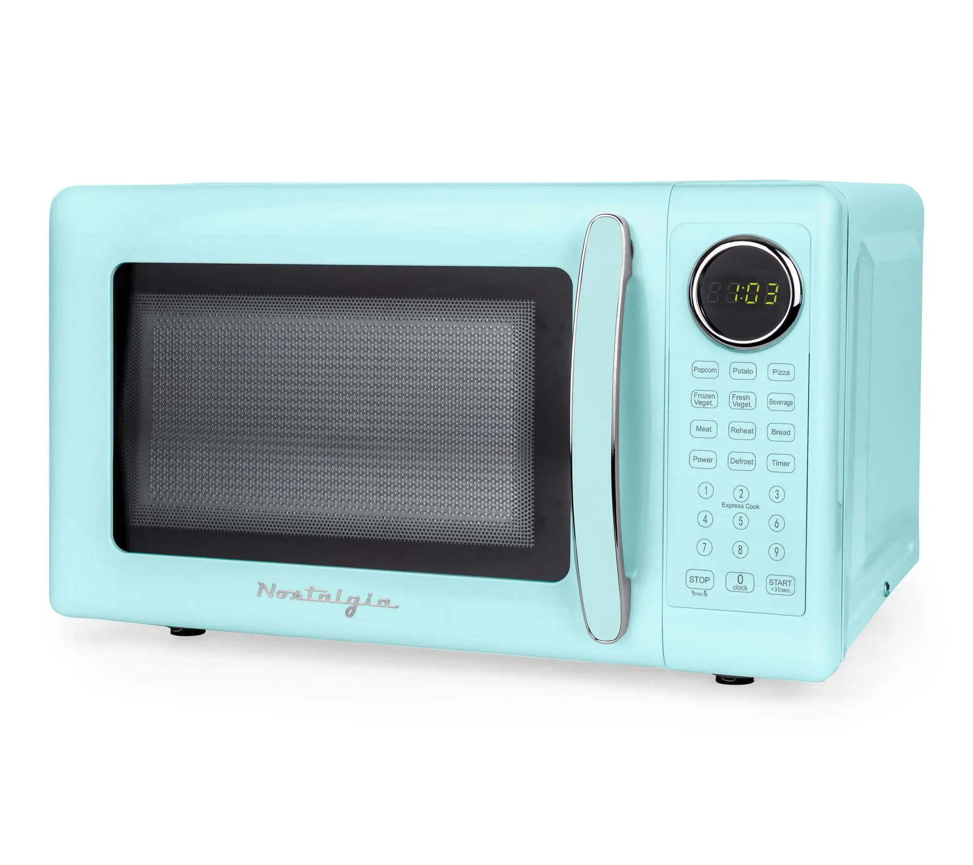 Nostalgia Retro 0.7 cu. ft. Countertop Microwave Nostalgia Retro 0.7 cu. ft. Countertop Microwave