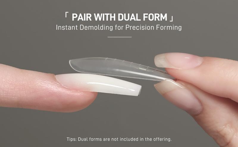 GAOY Watery Crystal Poly Gel for Nail Extensions, 30g Nail Builder Gel, Thin Viscosity, Easy Application & High Hardness Holiday Gift Pick, Milky White 01