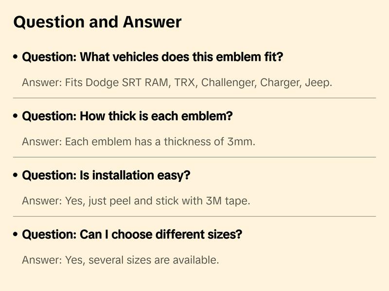 2x HellBear Bear Redeye Badge Logo Emblem for Dodge SRT RAM TRX Challenger Charger Jeep