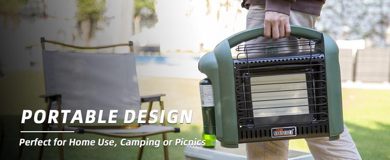 THE BOSS Propane Heater, Outdoor Portable Heater, Camping Propane Heater, Outdoor Patio Heaters Heating System Christmas Gift
