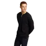 Eddie Bauer Men's Classic Long Sleeve Cotton Pullover - Eddie's Favorite Ultrasoft Thermal Henley, Soft Fleece Warmth, Stretch, Everyday Menswear Thermal Underwear