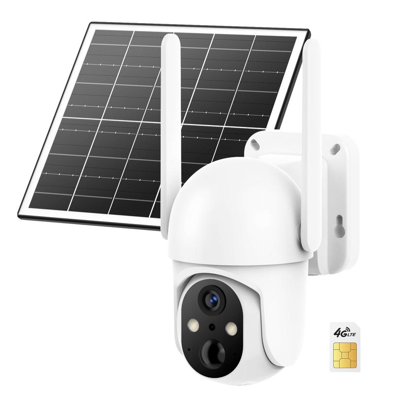 4G LTE Wireless Solar Powered Security Camera CB114S – 2K HD Live View 360° Coverage, No WiFi, Remote APP Controlled, WaterProof, Motion Activated, Night Vision, Outdoor, Data refill is required for Unlimited 4G data usage 4G LTE Wireless Solar Powered Security Camera CB114S – 2K HD Live View 360° Coverage, No WiFi, Remote APP Controlled, WaterProof, Motion Activated, Night Vision, Outdoor, Data refill is required for Unlimited 4G data usage