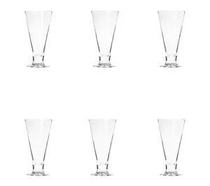 10 Strawberry Street Set of 6 Vicenza Sundae Glass