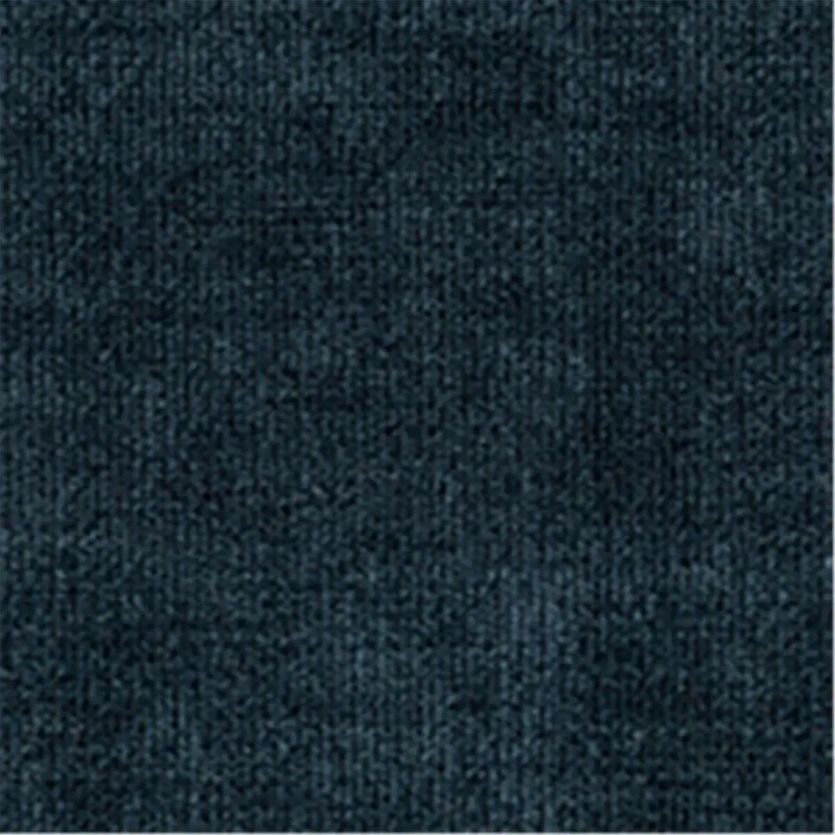 Midnight Blue Faux Crush Velvet Chenille Upholstery Fabric - 57" Wide, Heavy Duty, Solid Crush Texture, Ideal for Drapery, Bedding