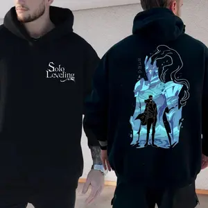 Solo Leveling Anime Sweatshirt, Sung Jin Woo Shirt, Otaku Tee, Manga Fan, Gift For Anime Lover Hoodie, Unisex Sweater Pullover Tee