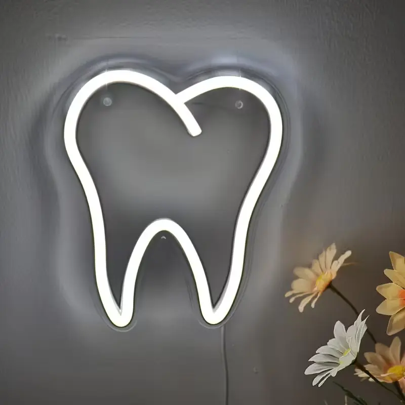 Personalized Letter Neon Sign, LED Wall-Mounted Neon Light, Furniture Lighting Decor Lamp, USB Powered, Home Office Shop Room Indoor Gift