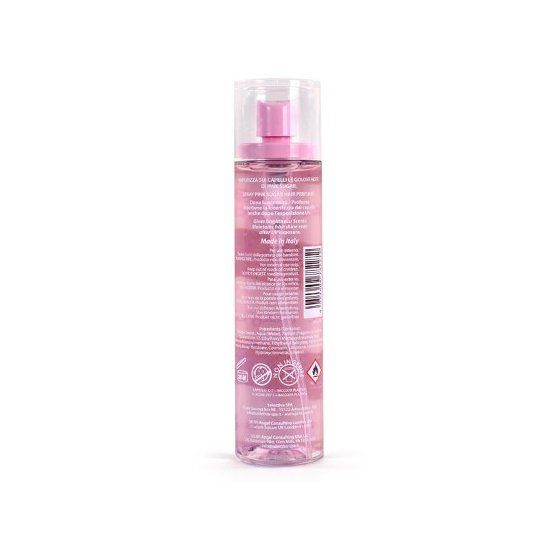 Lollipink Pink Sugar Body Mist for Women 8 Fl Oz Floral Fruity Scent with Raspberry Cotton Candy & Vanilla Notes Sweet Sensual Fragrance Nourishing Body Wash for Smooth and Silky Skin