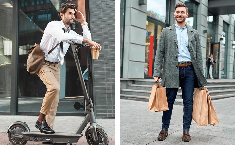 Bruno Marc [HUTCHINGSON_2] Men's Sleek Modern Monk Strap Oxfords Walking Shoes Footwear