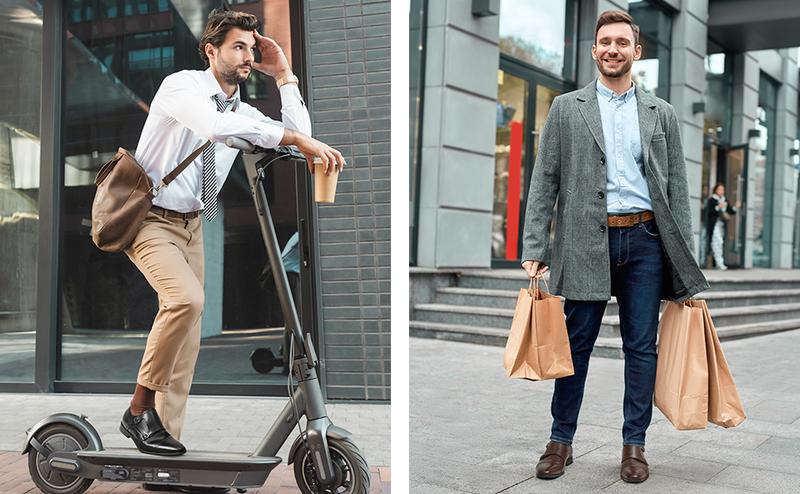 【Live Exclusive】Bruno Marc [HUTCHINGSON_2] Men's Sleek Modern Monk Strap Oxfords Walking Shoes Footwear men's shoes Boy Office Comfort