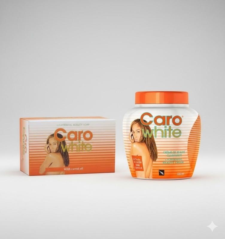 Carrot Oil Glow Skincare Set | Cleansing Bar + Nourishing Body Cream | Radiant & Smooth-Looking Skin Routine