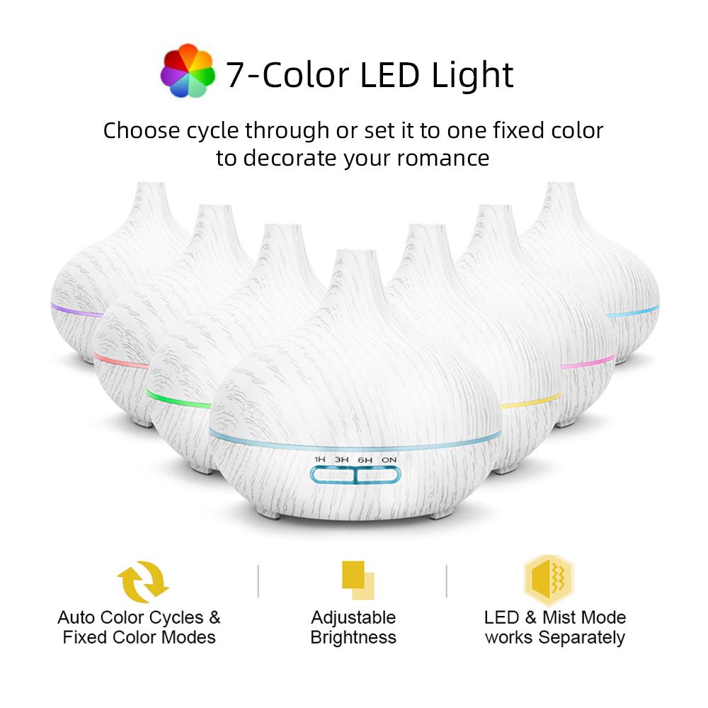 Essential Oil Diffuser, 550ml Scent Diffuser with waterless auto Off and Timer Functions, Mist humidifier with Lighting, eco-Friendly Materials, Perfect for Office and Home. Essential Oil Diffuser, 550ml Scent Diffuser with waterless auto Off and Timer Functions, Mist humidifier with Lighting, eco-Friendly Materials, Perfect for Office and Home.