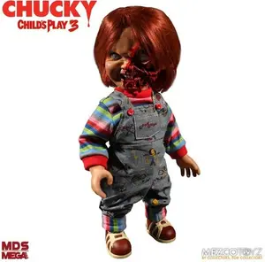 Mezco - Child's Play 3 - MDS Mega - Talking Pizza Face Chucky  [COLLECTIBLES] figurine/statue, Collectible