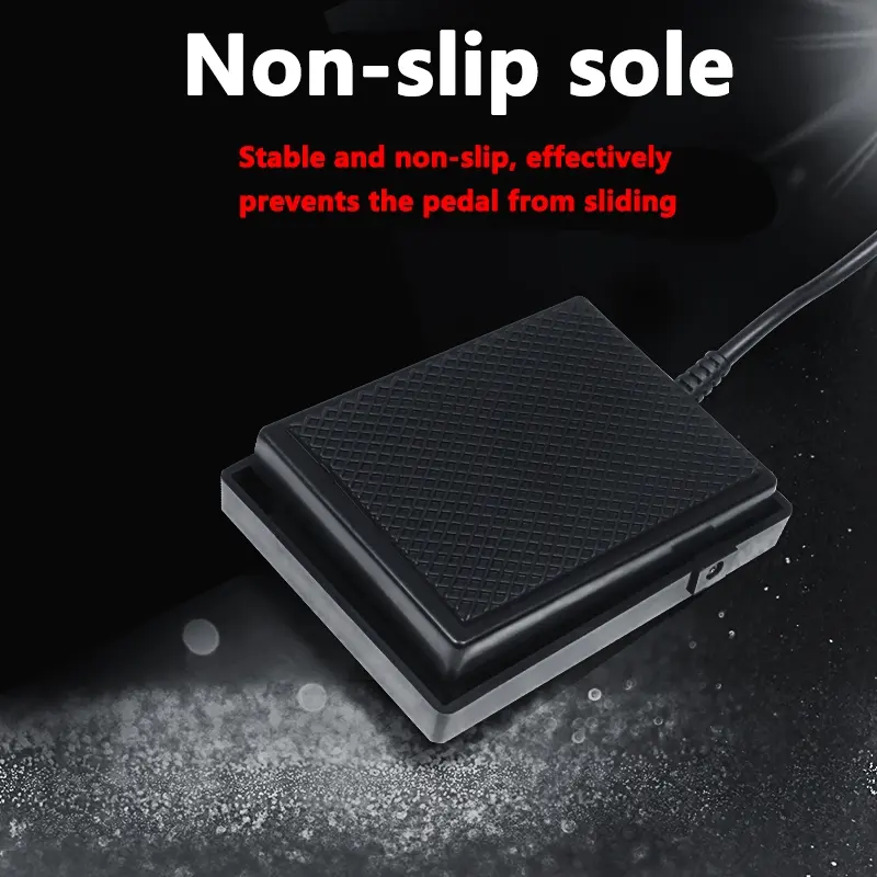 Universal Sustain Pedal, Durable Portable Musical Instrument Accessory, Ideal for Piano & Keyboard Use, Enhances Playing Experience
