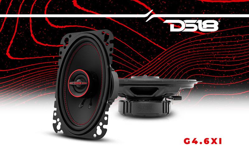 GEN-X 4x6 2-Way Coaxial Speakers 45 Watts Rms 4-Ohm (G4.6XI)