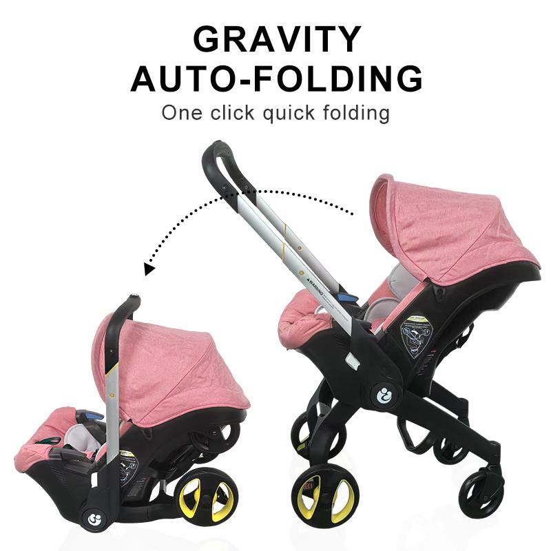 (No Base)Baby Stroller with Free Bag ,Newborn Stroller,Foldable Stroller Legs,Equipped with Chest Clip,One-Click Contraction Function,Alloy Metal Material,4-wheel Travel Toddler Stroller (No Base)Baby Stroller with Free Bag ,Newborn Stroller,Foldable Stroller Legs,Equipped with Chest Clip,One-Click Contraction Function,Alloy Metal Material,4-wheel Travel Toddler Stroller