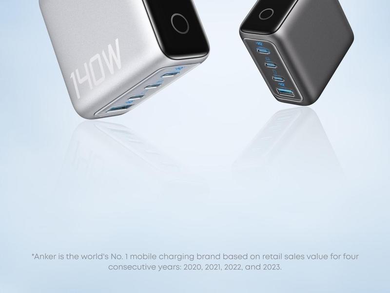 [Live Only]Anker Nano Power Bank, 10,000mAh Portable Charger and Anker 140W Laptop Charger, 4-Port Multi-Device Charging and ANKER 25000mAh 165W USB-C Power Bank