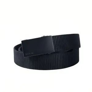 FLASH SALE! Black Fairwin  Men's Ratchet Belt - 2025 Micro-Adjust Auto Buckle - Lightweight Nylon Golf/Casual Strap - TikTok for Travel & Workout