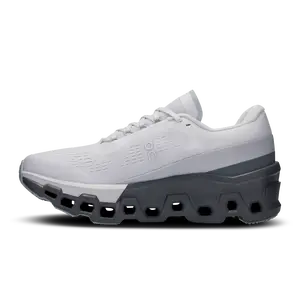 On Women's Cloudmonster Sneaker Frost/Rock 3WE10112564