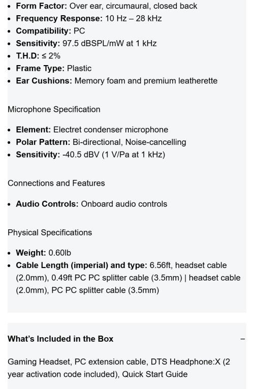 HyperX Cloud Stinger 2 - Gaming Headset