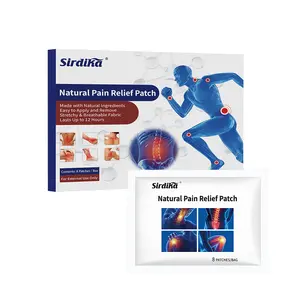 Sirdika Natural Pain Relief Patches Long Lasting Relief for Arthritis Knee & Shoulder Pain Ideal for Seniors Athletes & Office Workers Healthcare Treatment