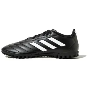 Adidas GOLETTO 8 TF Turf Soccer Shoes for Men and Women, Black, Comfortable and Simple Design Trending Shoes, House White Official Shoes to Get / Maison Mihara