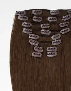 14" Regular Clip-In, Straight | #5N Light Brown