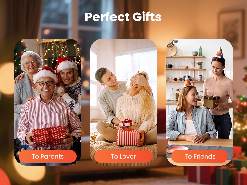 COMFIER Office Seat Cushion, Back Seat Cushion for Home Office Use, Chair Pad for Cold Winter, Seat Pad for Office Chair, Ideal Gifts for Men, Women