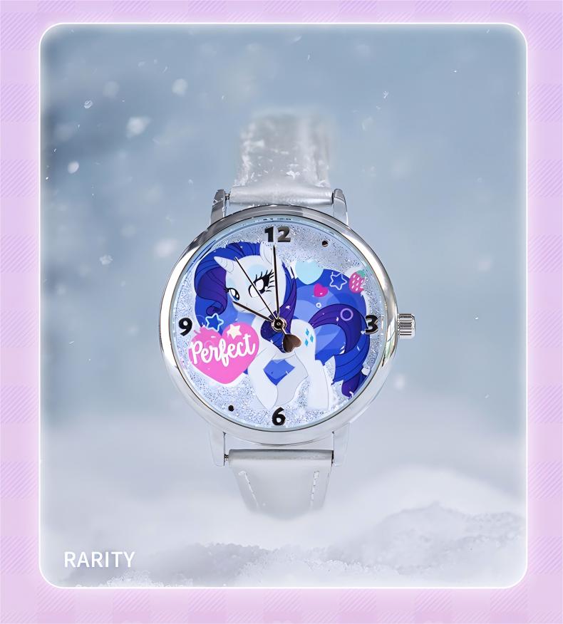 My Little Pony Magic Sweetheart Series Blind Box Watch MLP Characters Inspired Design Mystery Collectible Watch Twilight Sparkle Rarity Pinkie Pie Apple Jack Rainbow Dash Fluttershy Ideal Christmas New Year Holiday Gift for Girls