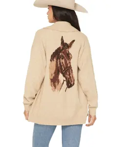 Idyllwind Women's Sparhorse Cardigan Sweater - Iwfa25sw43-Khk