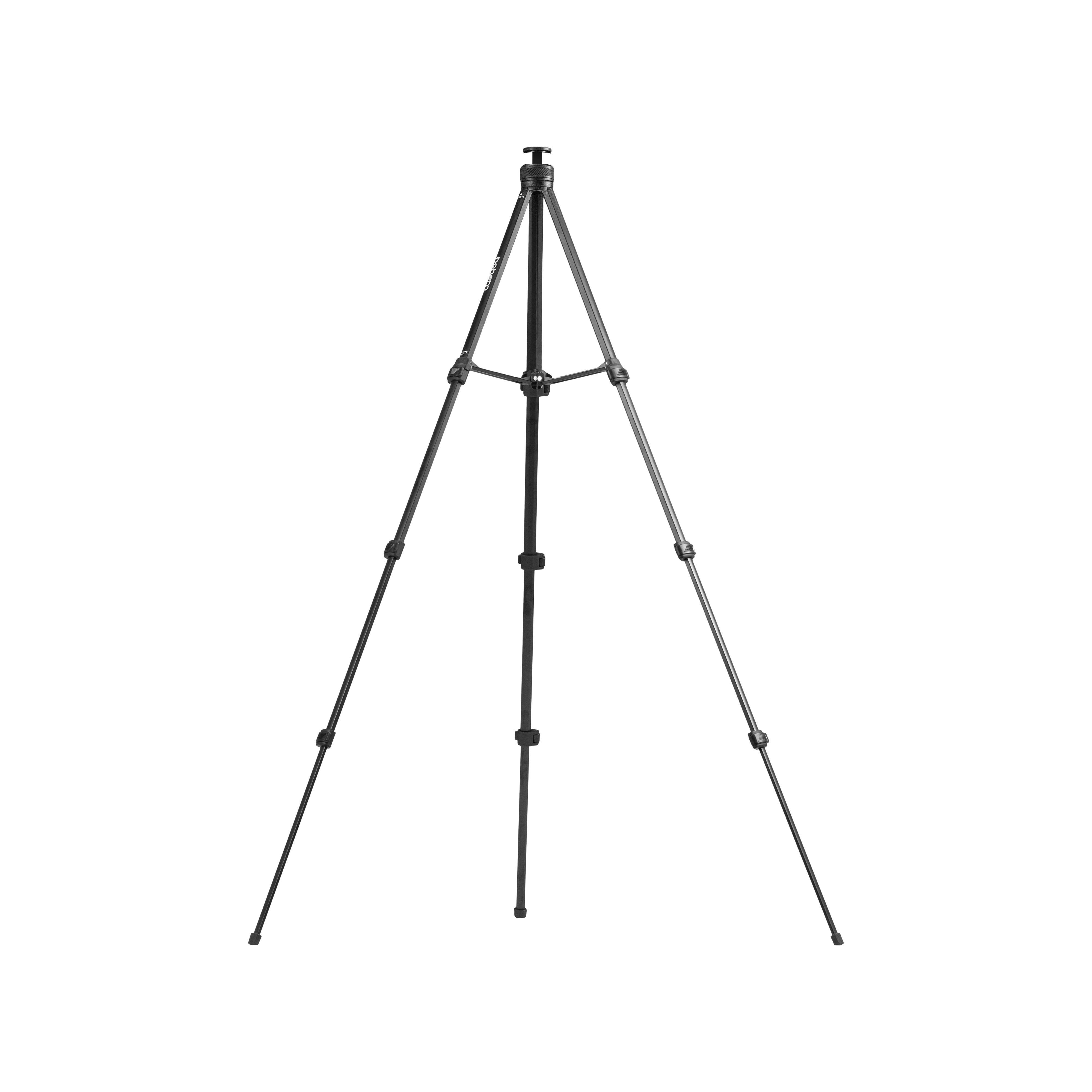 hohem TP10 Lightweight Aluminum Video Tripod Adjustable  51.6 inch Height, Compact & Foldable, Lightweight only 490 g, Strong Load Capacity, Supports ≥6.6 lbs, suitable for cameras, gimbals, and accessories
