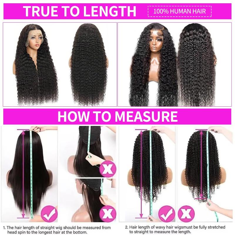 Deep Wave BOB Wig Human Hair 4x4 HD Curly BOB Lace Front Wigs Human Hair Pre Plucked Wear And Go Glueless Short Curly Frontal BOB Wigs For Black Women Wet And Wavy